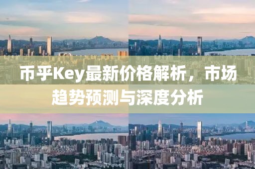 币乎Key最新价格解析，市场趋势预测与深度分析