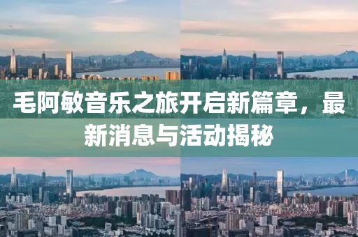 毛阿敏音乐之旅开启新篇章，最新消息与活动揭秘