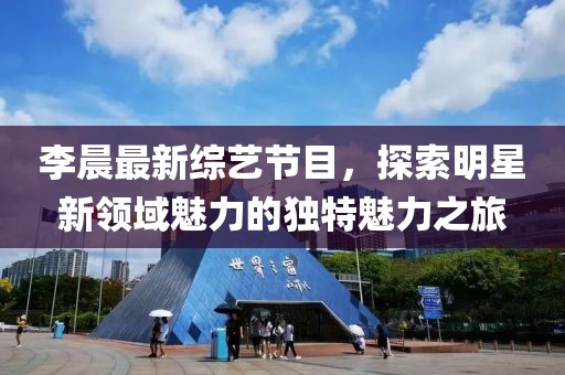 李晨最新综艺节目，探索明星新领域魅力的独特魅力之旅