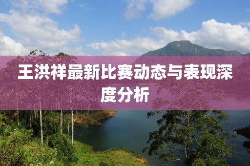 王洪祥最新比赛动态与表现深度分析