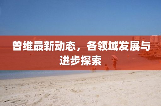 曾维最新动态，各领域发展与进步探索