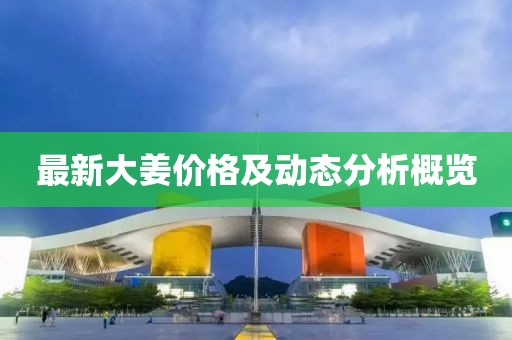 最新大姜价格及动态分析概览