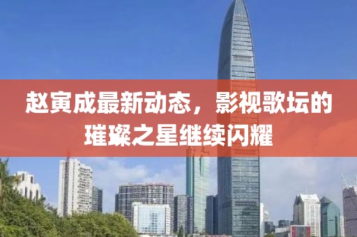 赵寅成最新动态，影视歌坛的璀璨之星继续闪耀