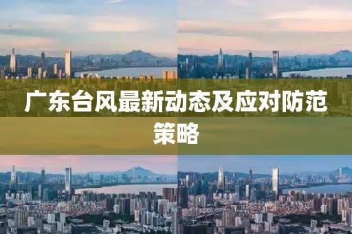 广东台风最新动态及应对防范策略