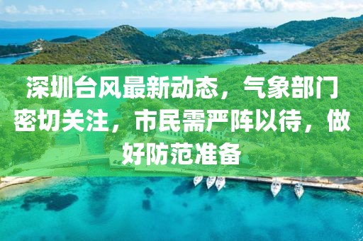 深圳台风最新动态，气象部门密切关注，市民需严阵以待，做好防范准备