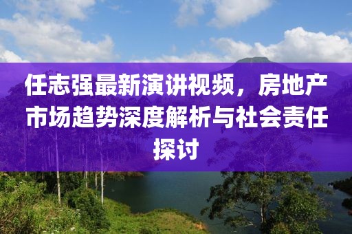 任志强最新演讲视频，房地产市场趋势深度解析与社会责任探讨