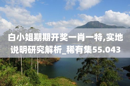 白小姐期期开奖一肖一特,实地说明研究解析_稀有集55.043