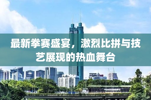 最新拳赛盛宴，激烈比拼与技艺展现的热血舞台