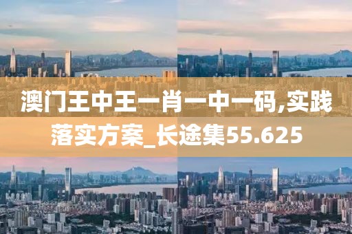 澳门王中王一肖一中一码,实践落实方案_长途集55.625