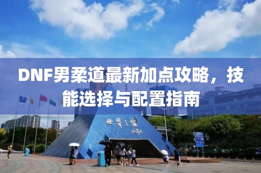 DNF男柔道最新加点攻略，技能选择与配置指南