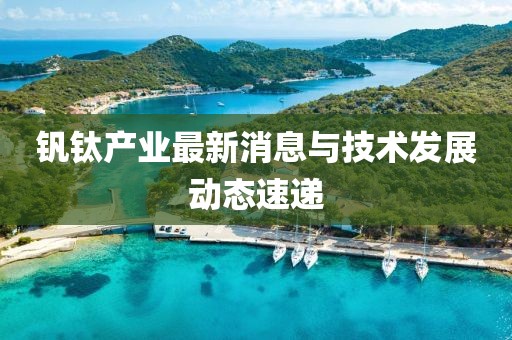 钒钛产业最新消息与技术发展动态速递
