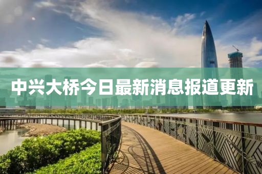 中兴大桥今日最新消息报道更新