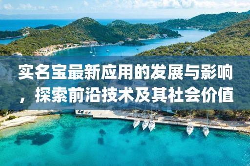 实名宝最新应用的发展与影响，探索前沿技术及其社会价值