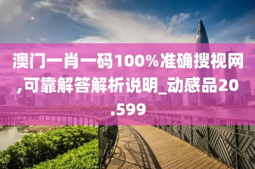 澳门一肖一码100%准确搜视网,可靠解答解析说明_动感品20.599