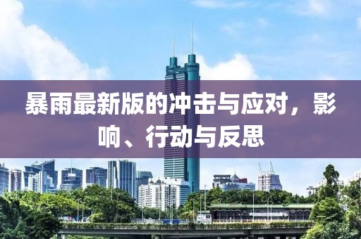 暴雨最新版的冲击与应对，影响、行动与反思