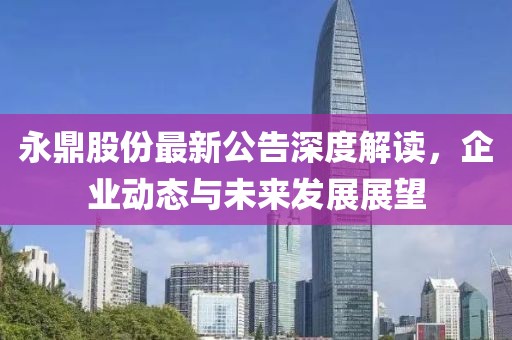 永鼎股份最新公告深度解读，企业动态与未来发展展望