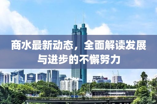 商水最新动态，全面解读发展与进步的不懈努力