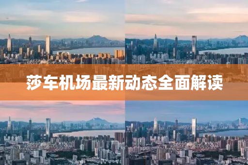 莎车机场最新动态全面解读