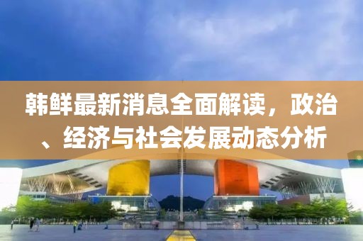 韩鲜最新消息全面解读，政治、经济与社会发展动态分析