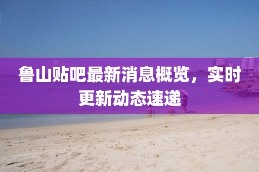 鲁山贴吧最新消息概览，实时更新动态速递