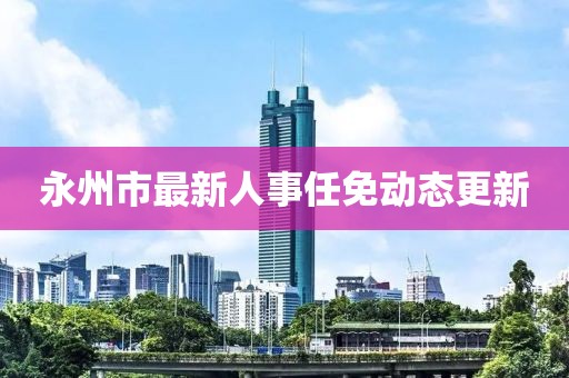 永州市最新人事任免动态更新