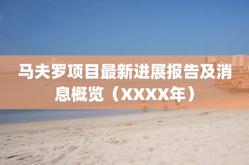 马夫罗项目最新进展报告及消息概览（XXXX年）