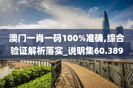 澳门一肖一码100%准确,综合验证解析落实_说明集60.389