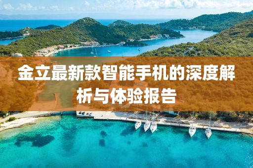 金立最新款智能手机的深度解析与体验报告
