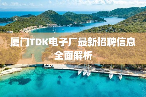 厦门TDK电子厂最新招聘信息全面解析
