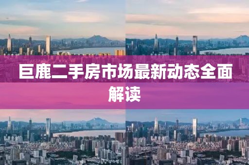 巨鹿二手房市场最新动态全面解读