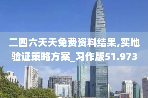 二四六天天免费资料结果,实地验证策略方案_习作版51.973