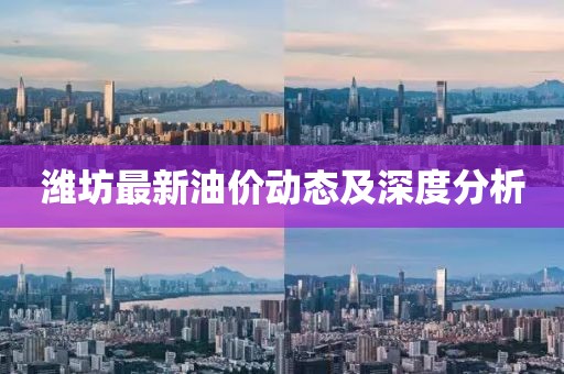 潍坊最新油价动态及深度分析