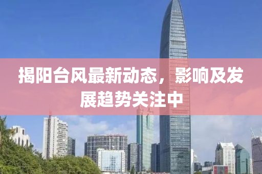 揭阳台风最新动态，影响及发展趋势关注中