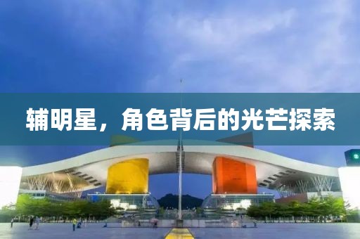 辅明星，角色背后的光芒探索