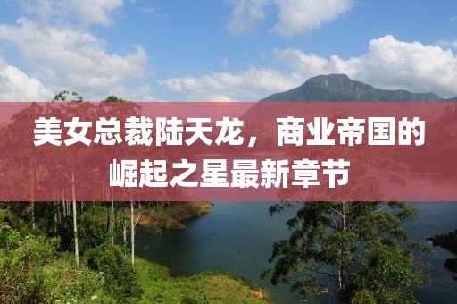 美女总裁陆天龙，商业帝国的崛起之星最新章节
