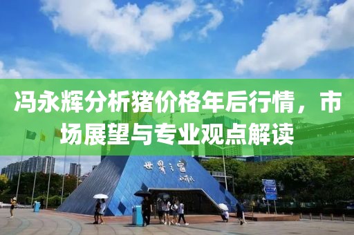冯永辉分析猪价格年后行情，市场展望与专业观点解读