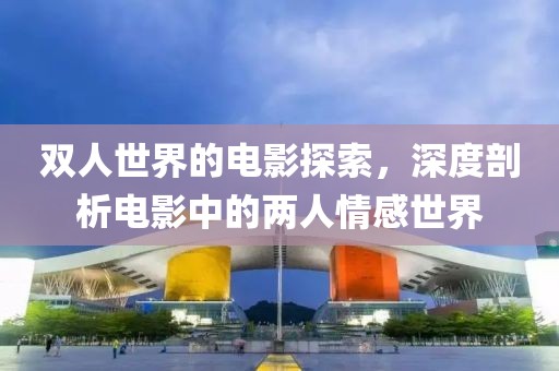 双人世界的电影探索，深度剖析电影中的两人情感世界