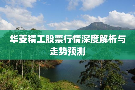 华菱精工股票行情深度解析与走势预测