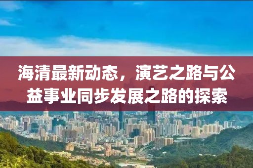 海清最新动态，演艺之路与公益事业同步发展之路的探索