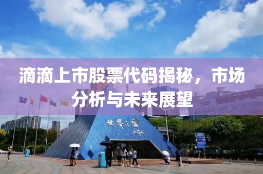 滴滴上市股票代码揭秘，市场分析与未来展望