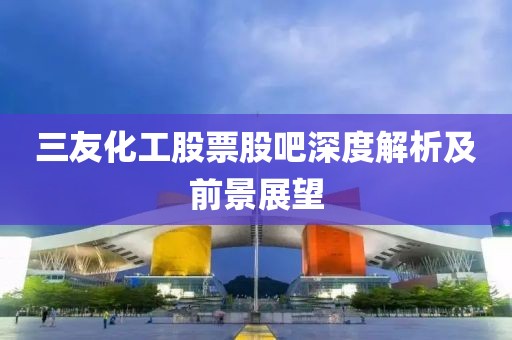三友化工股票股吧深度解析及前景展望