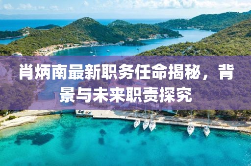 肖炳南最新职务任命揭秘，背景与未来职责探究