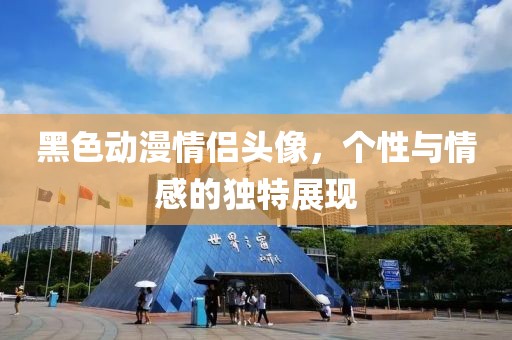 黑色动漫情侣头像，个性与情感的独特展现