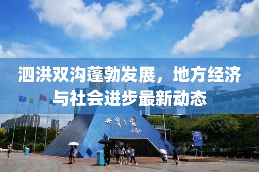泗洪双沟蓬勃发展，地方经济与社会进步最新动态