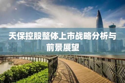 天保控股整体上市战略分析与前景展望