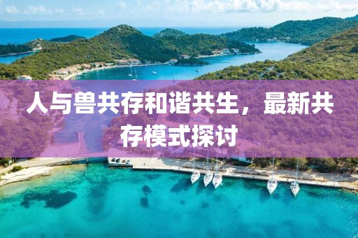人与兽共存和谐共生，最新共存模式探讨