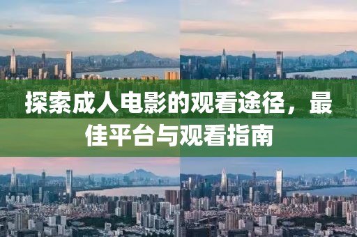 探索成人电影的观看途径，最佳平台与观看指南