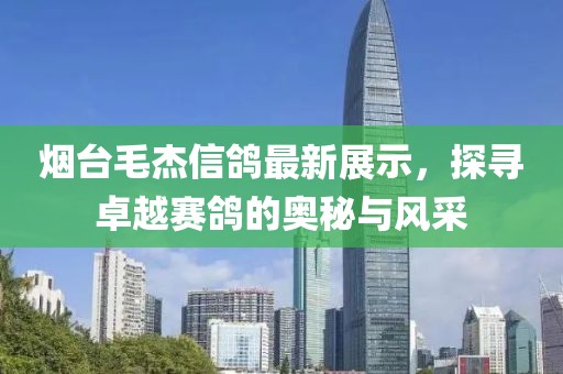 烟台毛杰信鸽最新展示，探寻卓越赛鸽的奥秘与风采