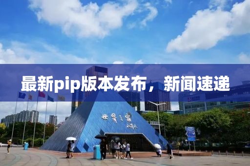最新pip版本发布，新闻速递