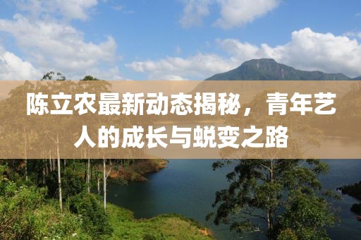 陈立农最新动态揭秘，青年艺人的成长与蜕变之路